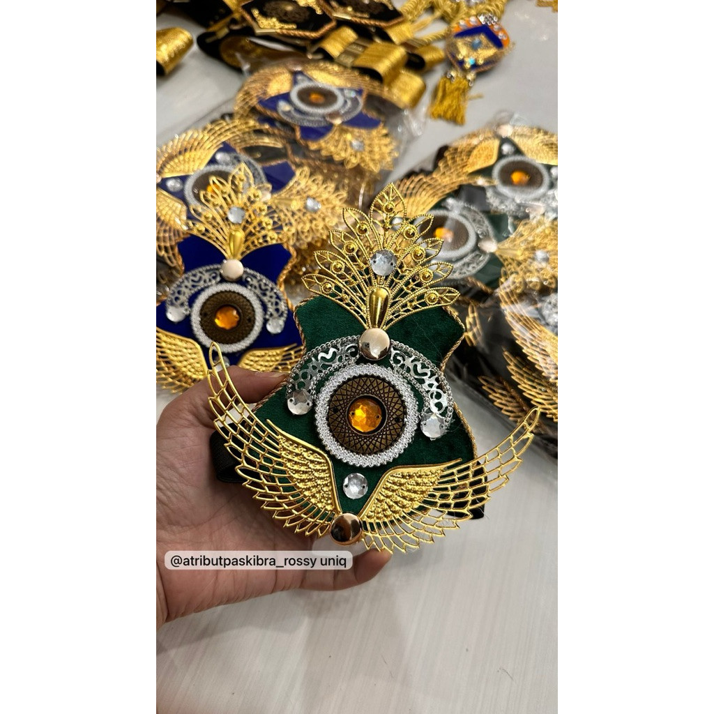TOFA.ID EMBLEM TOPI PET VARIASI PASKIBRA