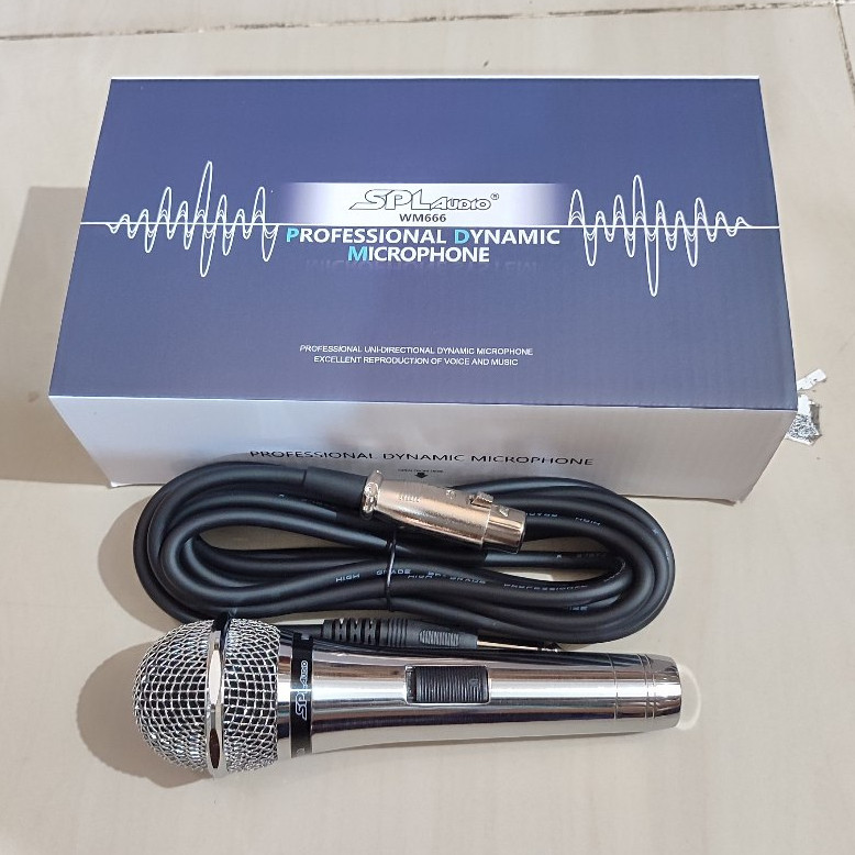 MIC SPL AUDIO WM666 ORIGINAL PRODUCT SPL AUDIO
