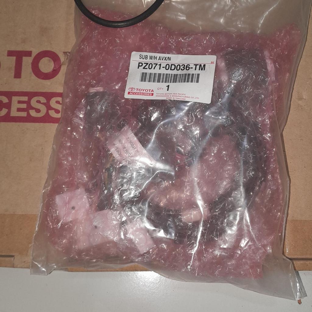 soket kabel head unit sienta atau yaris PZ071-0D036-TM