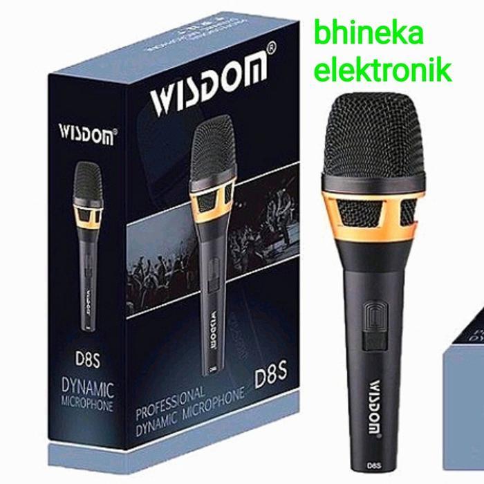 mic kabel wisdom D8S d 8s original microhone - WISDOM D8S