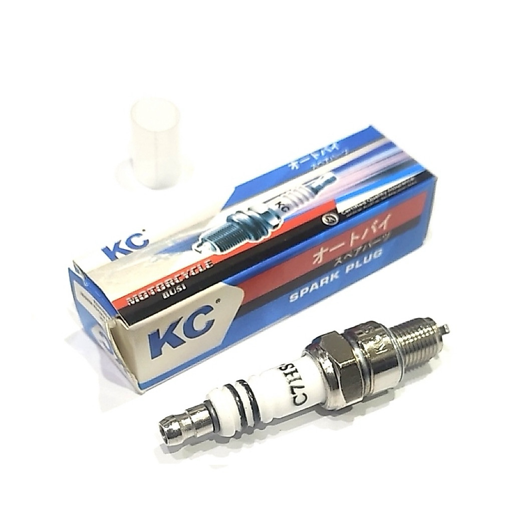 Busi Motor Standard KC C7HS / Busi Oroginal KC Racing C7HS untuk motor Yamaha