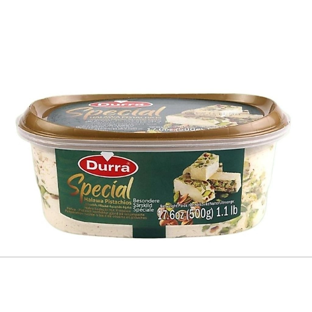 Durra Halawa Special with Pistachio 500 gram Halawah Manisan Arab dengan Kacang Pistachio