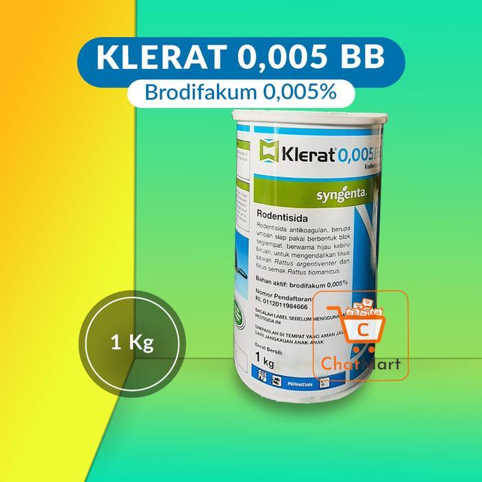 Klerat 0,005 BB 1 Kg | SYNGENTA | Racun Tikus