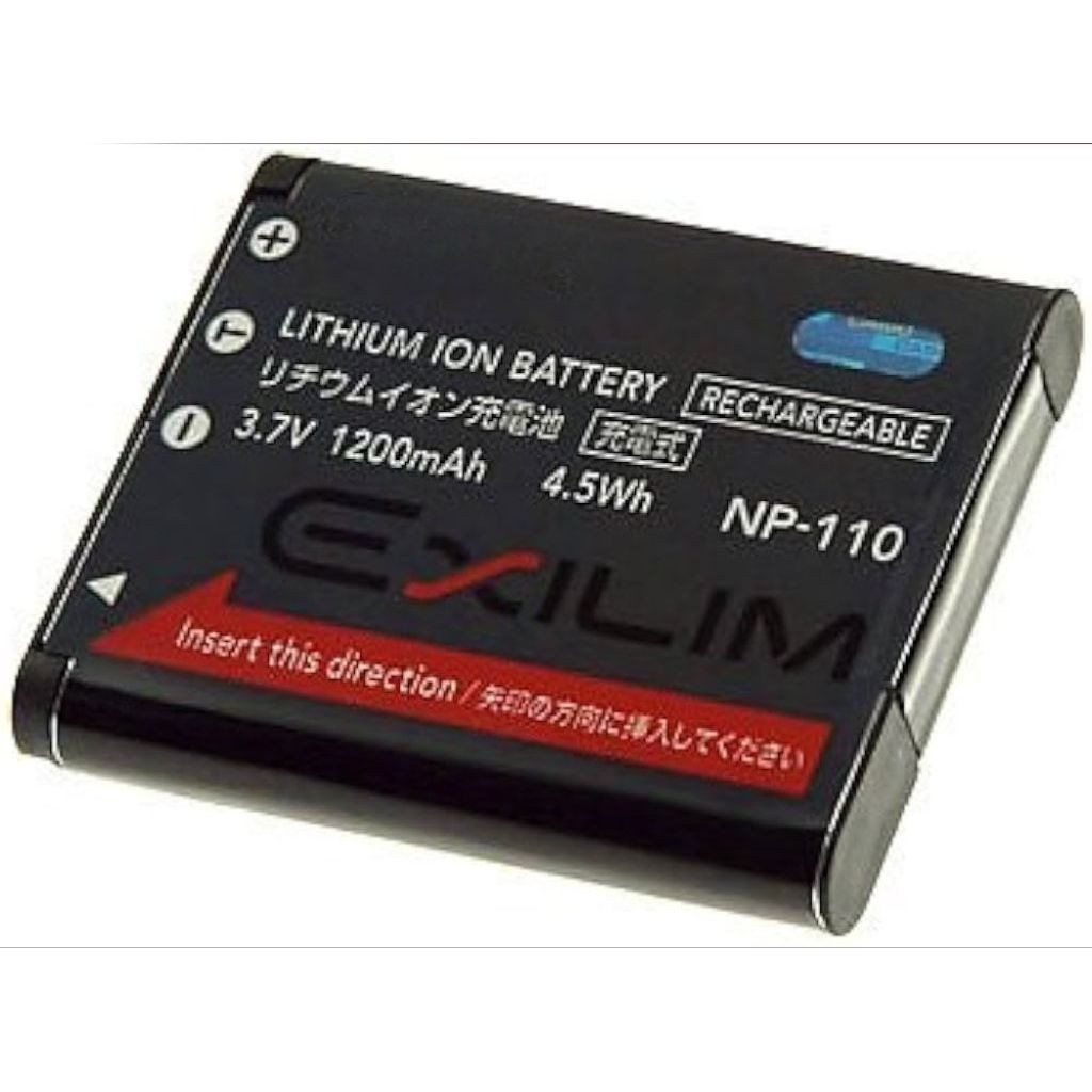 SLC - Ready - Battery For Kamera Casio Batre Exilim EX-Z2000 NP-110 Baterai Camera EX-Z2300 Z3000 ZR