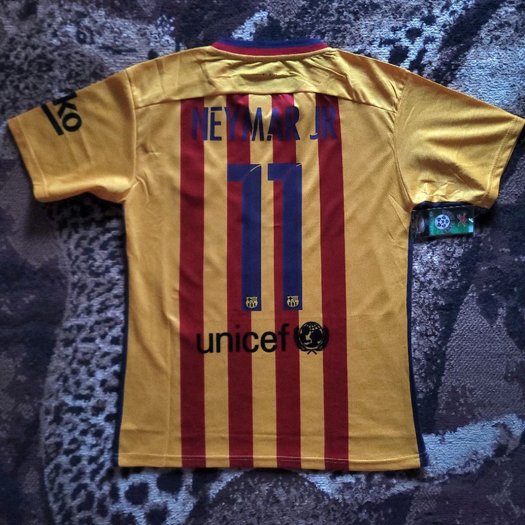 Jersey Barca Barcelona 2015 2016 away Neymar