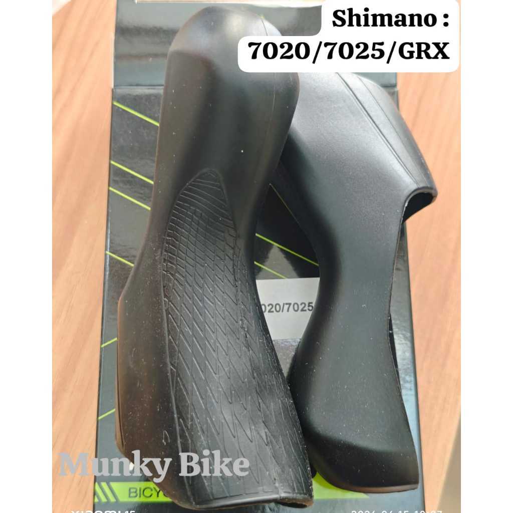 Foto Rubber Cover Hood Karet Brifter Shifter Untuk Shimano R7020 R7025 R7120 GRX RX600 RX400