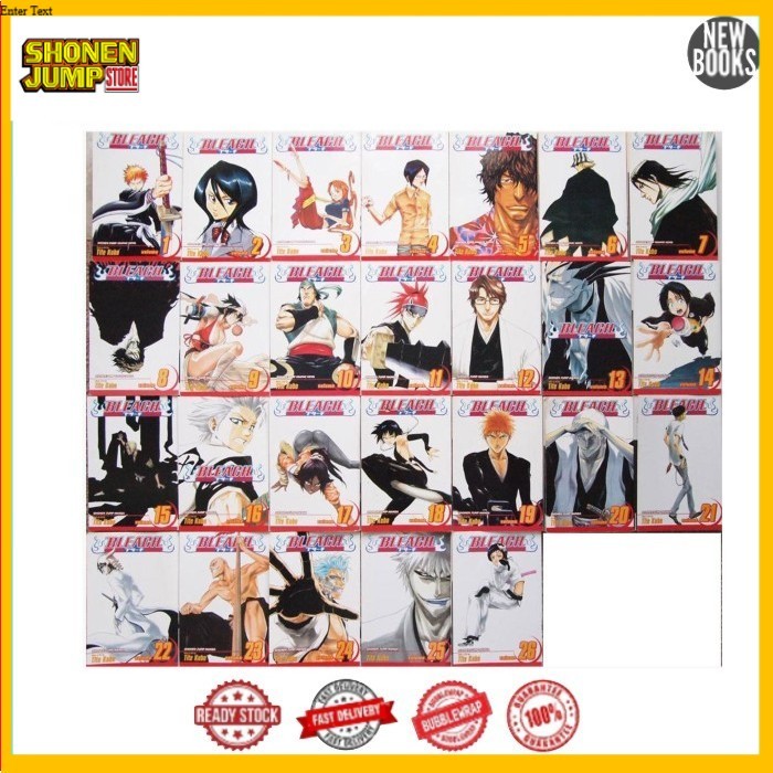 Manga Bleach, 74 Books series (English)