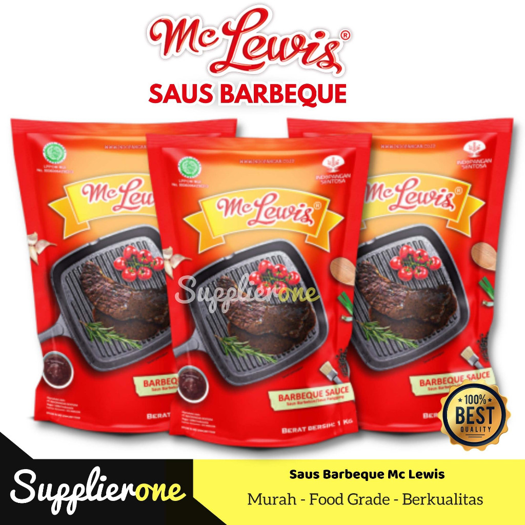 Saus Barbeque Mc Lewis / Saus Barbeque / Saus Mc Lewis Barbeque 1kg