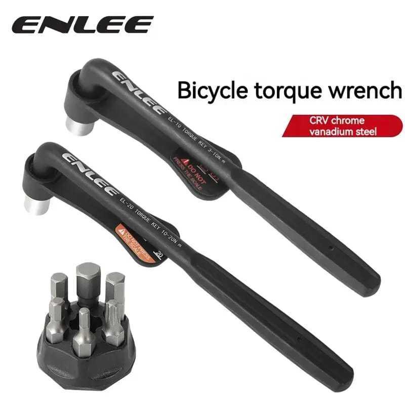 Foto Enlee Kunci Alat Torsi Sepeda Mini Torque Wrench Toolset Konci Momen