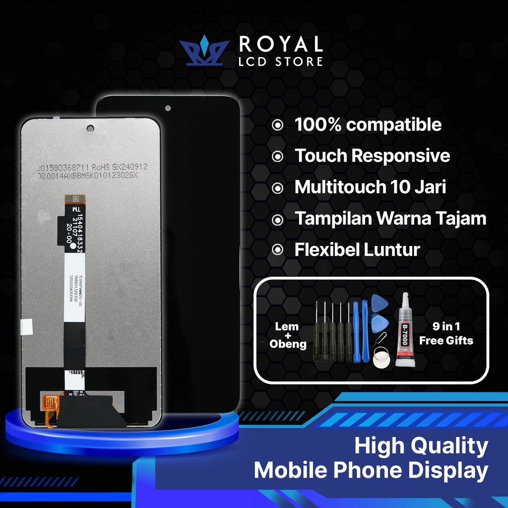 Lcd Xiaomi Pocophone X3 GT - Poco X3 - Poco X3 Pro - Poco X3 NFC Full Set Lcd Touchscreen