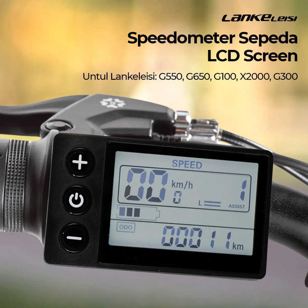 Lankeleisi Speedometer Sepeda Digital Odometer G550 G650 G100 - S866