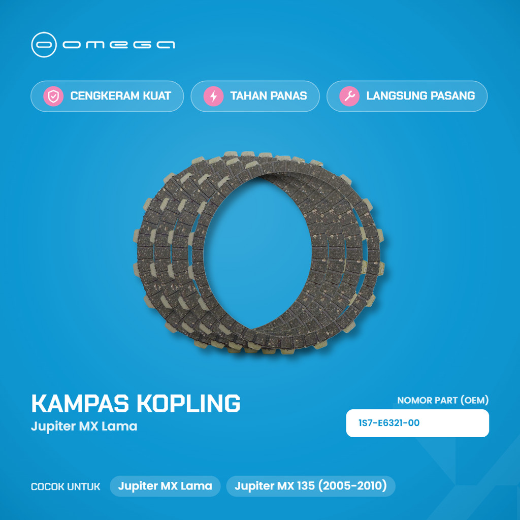 NOXPIT Kampas Kopling Jupiter MX Lama Jupiter MX 135 1S7-E6321-00