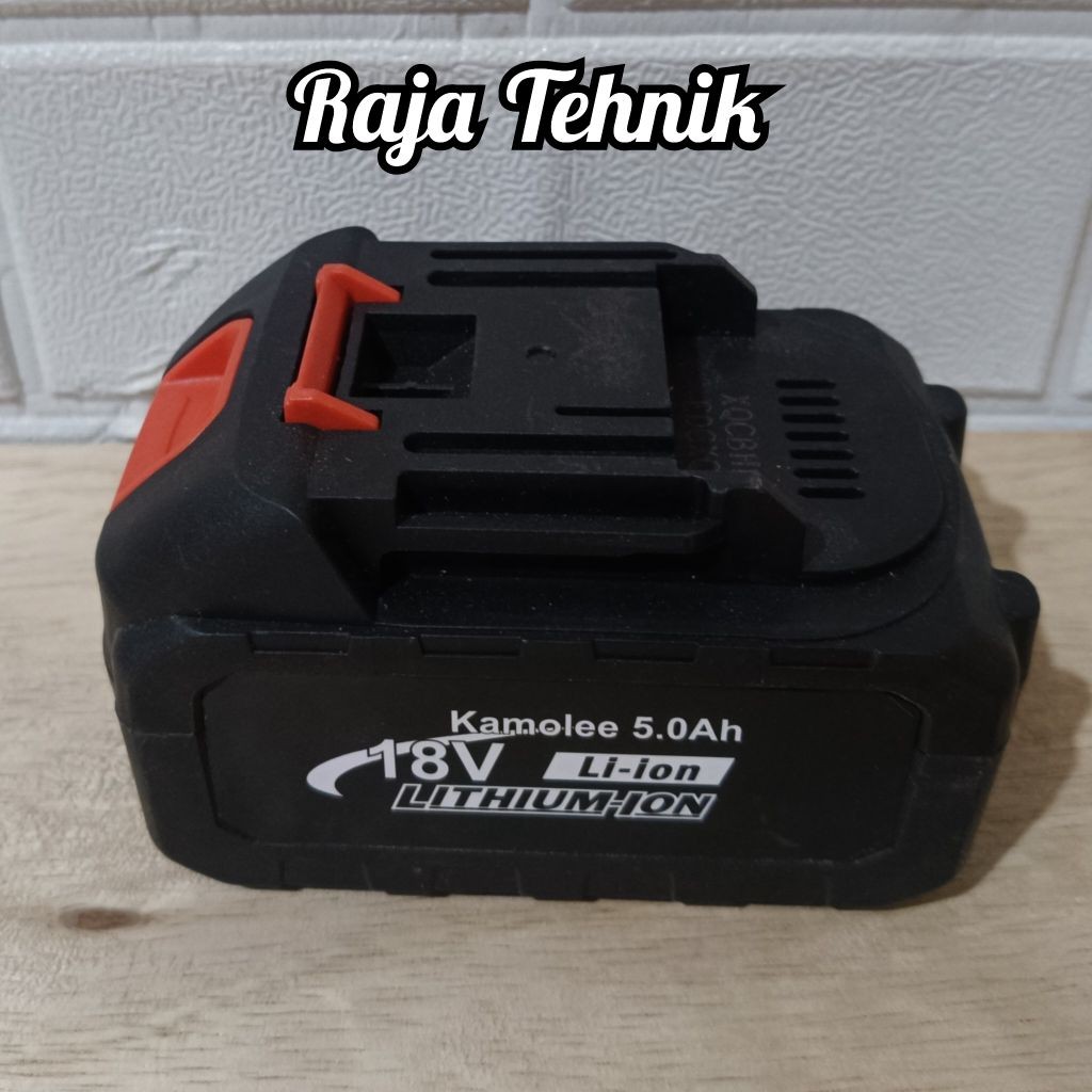 ALIANSHOP BATERAI IMPACT WRENCH KAMOLEE 18V 5.0AH BATRE BOR IMPACT KAMOLEE