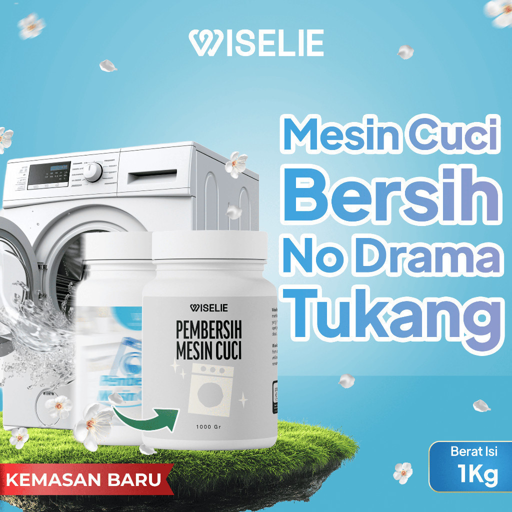 Wiselie - Beli 2 Lebih Hemat Pembersih Mesin Cuci dengan Formula Ampuh Dijamin Bersih 100% Menghilan