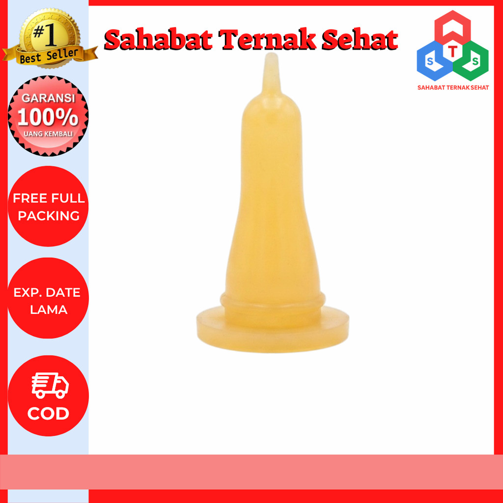 DOT KAMBING SILIKON KUNING - BOTOL DOT KAMBING SILIKON