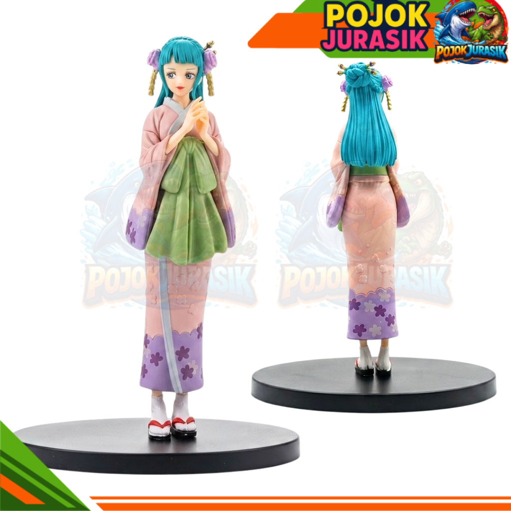 Figure One Piece Kozuki Hiyori Koleksi Pajangan