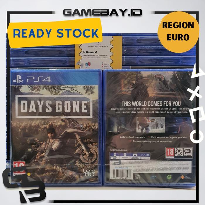 Ps4 Days Gone / Daysgone / Physical Disc - Reg 2