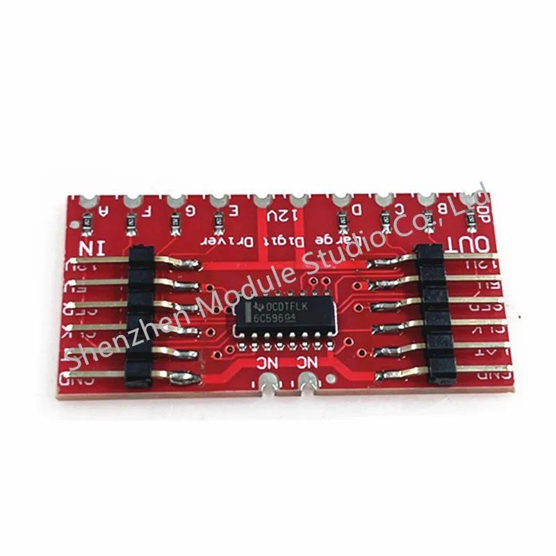 DC 5V TPIC6C596 Large git Driver Drive 6.5" 7-Segment LED splay Module y Kit Electronic PCB Board Mo