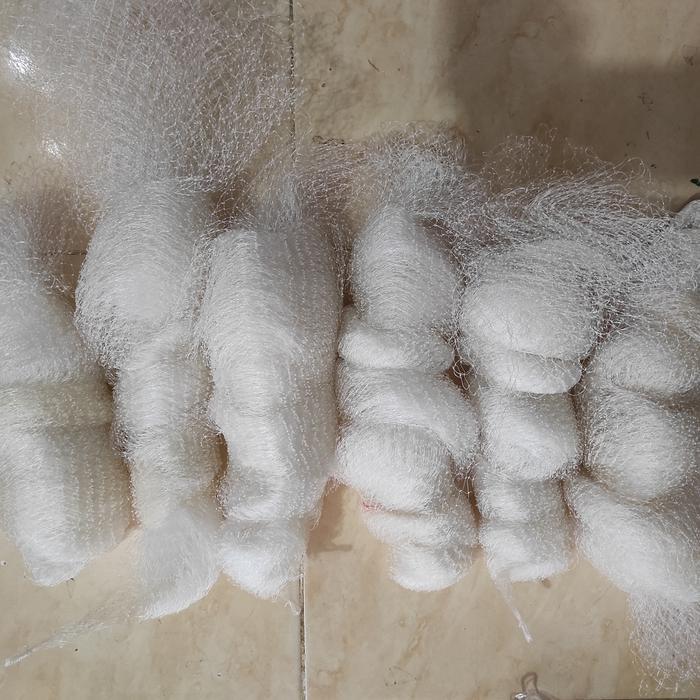 jala ikan jala udang 2 meter tanpa timah jala setengah jadi belum termasuk timah