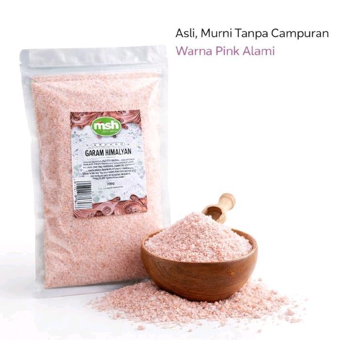 Garam Himalayan 200gr , Himalayan Salt Asli , Himalayan Salt Premium , Asli Himalayan Salt - -