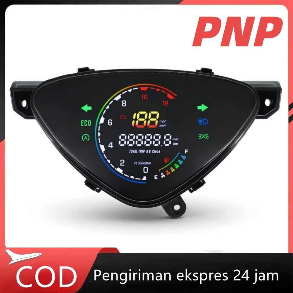 Speedometer Mio Digital Spidometer Mio Sporty / Mio Smile Speedometer Vietnam Yamaha Digital LED LCD