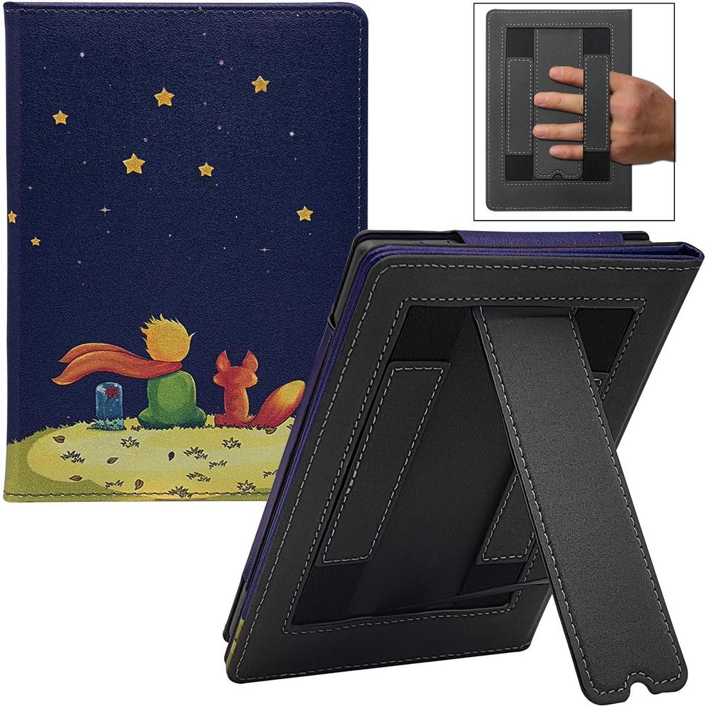 BOOX Poke4/Poke4S Case for 6" ONYX BOOX Poke3/Poke5/Poke5S Cover with Auto Sleep/Wake Double Hand St