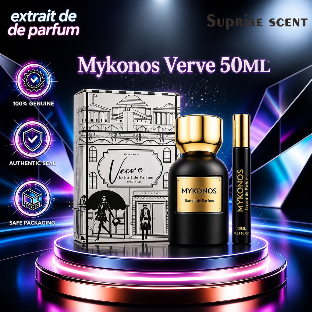 Mykonos Verve 50ml BNIB/SEGEL Original 100%