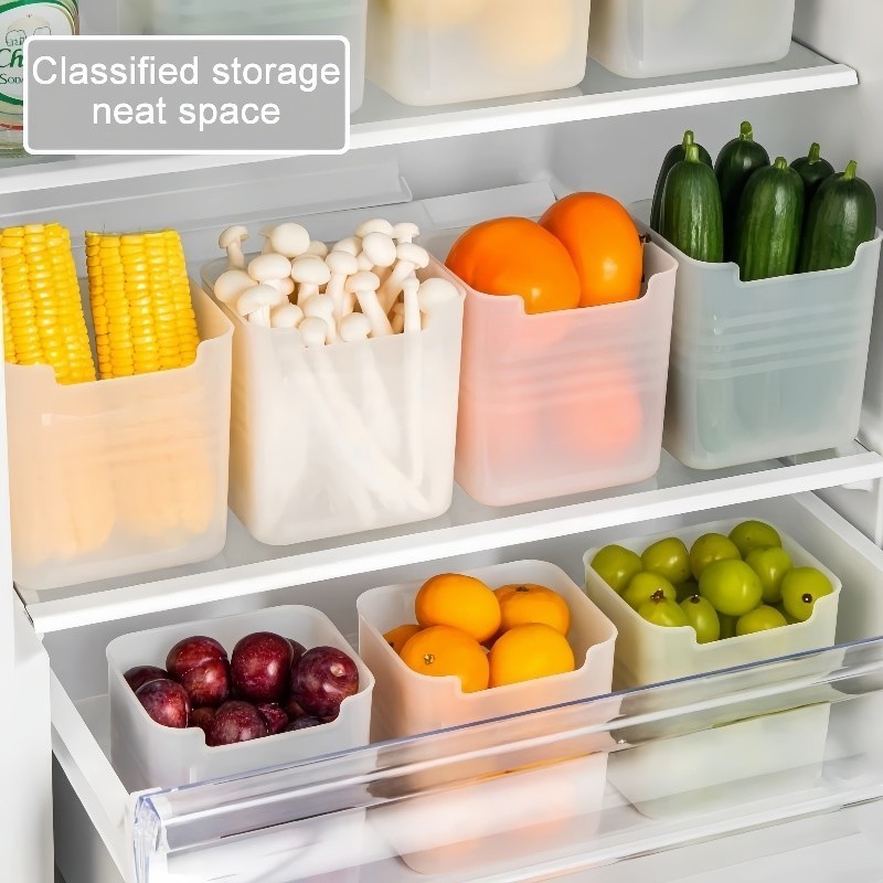 Set Wadah Makanan Kulkas Transparan Food Container (Isi 5 Pcs)