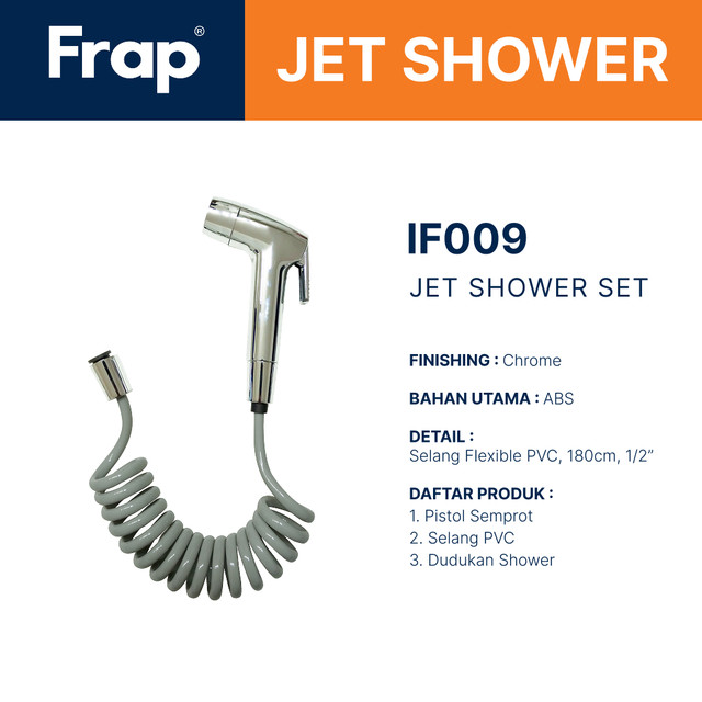FRAP IF009 Bidet Shower Double Mode Hole Spiral
