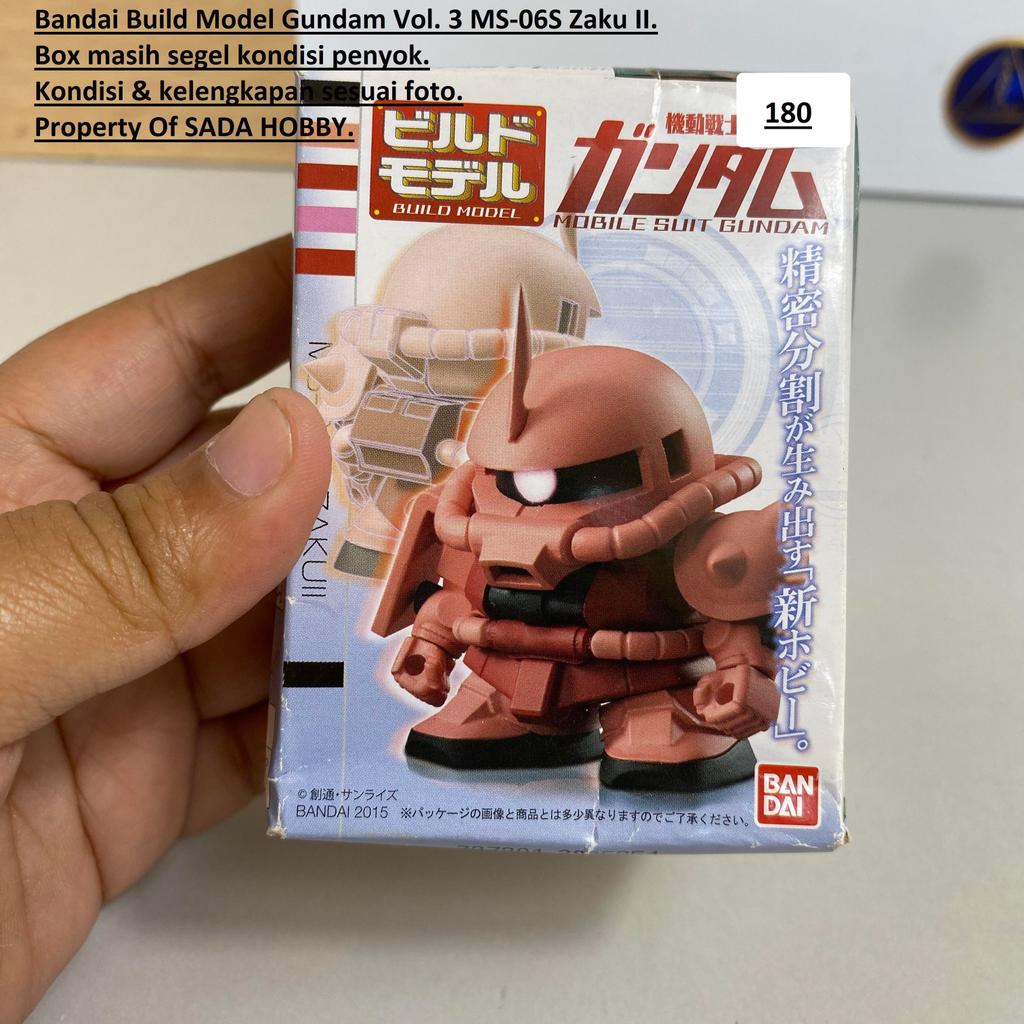 Bandai Build Model Gundam 2 MS-06S Char's Zaku II