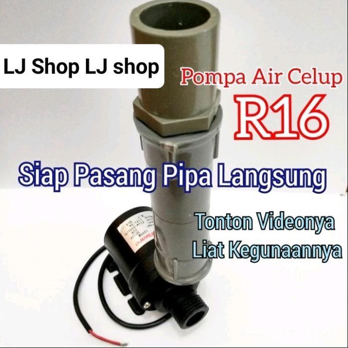 Pompa Celup Mini R16 DC 12volt Submersible pump