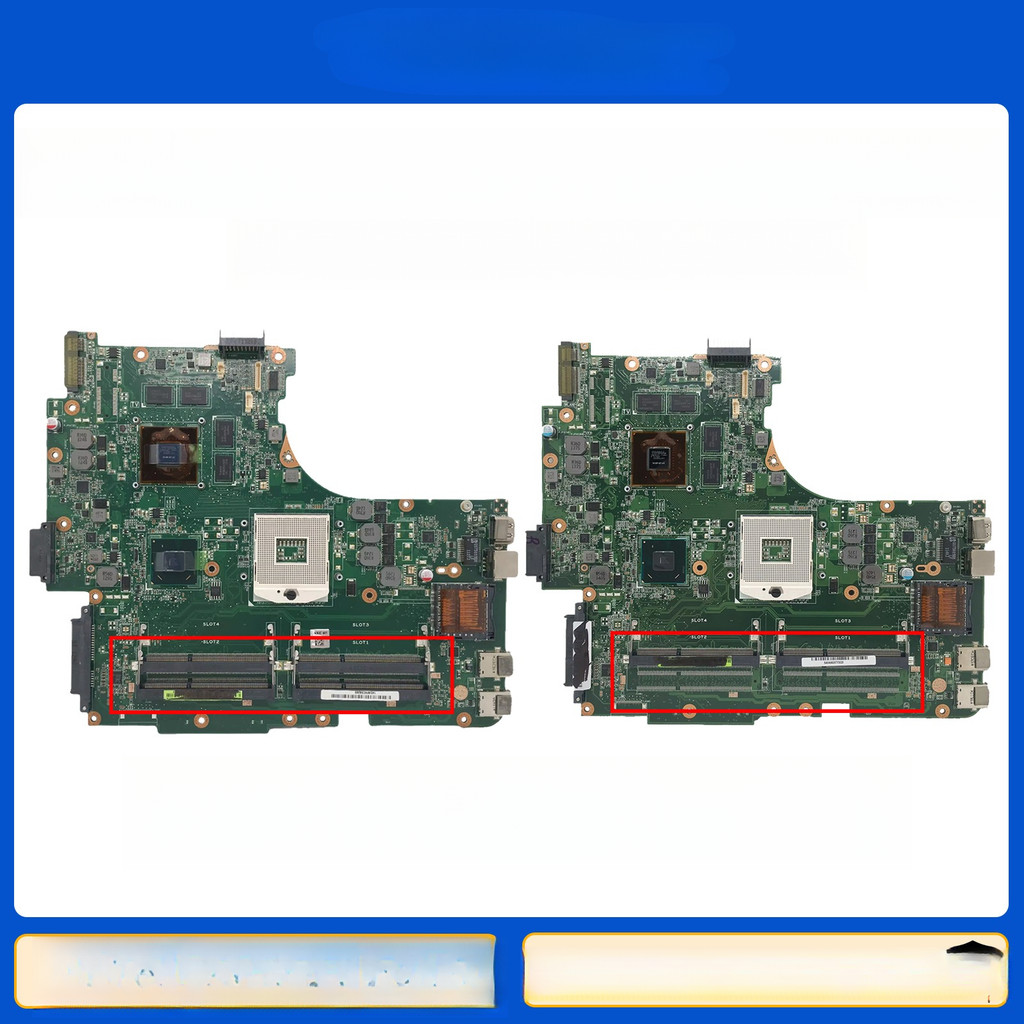 N53SV Mainboard For ASUS N53S N53SN N53SM Notebook Motherboard GT540M GT630M 2/4*Slots MAIN BOARD