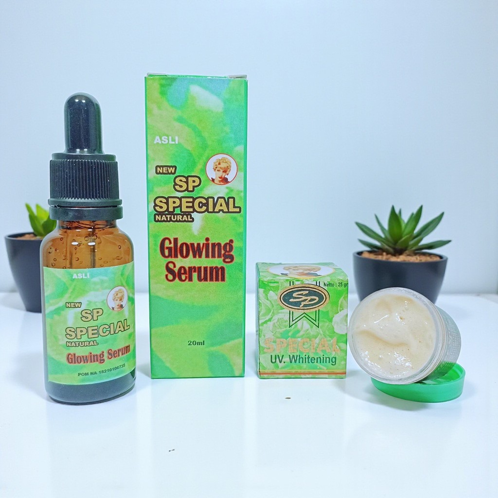 Serum SP Hijau 20ml BPOM + CREAM