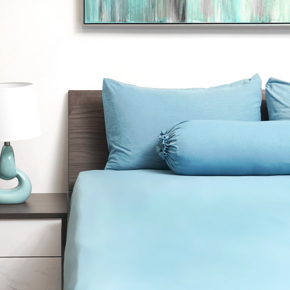 Informa 180X200 cm Set 5 Pcs Seprai King Washed Microfiber - Tosca Sprei Seprai Aesthetic Seprei She