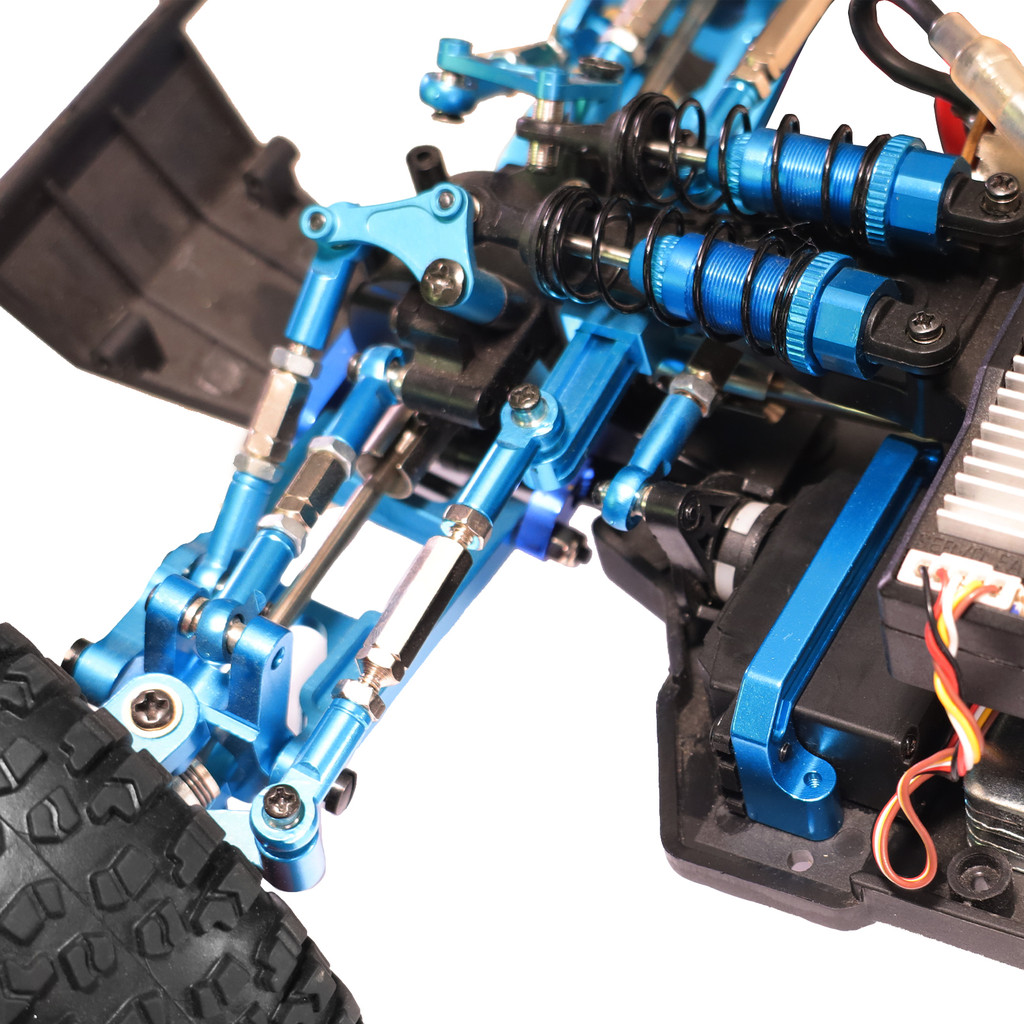 Metal servo mounting bracket suitable for Wltoys 12428 12423 12427 12429 remote control car upgrade 