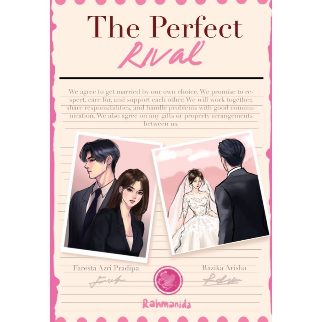 Buku original Baru Novel The Perfect Rival - Rahmanida