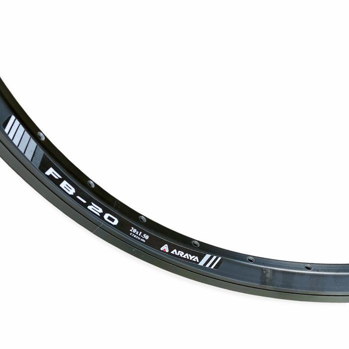 VELG SEPEDA 20 ARAYA FB20 FB 20 LUBANG 28 32 36 HOLE 28H 32H 36H RIMS - 28 HOLE Terlaris
