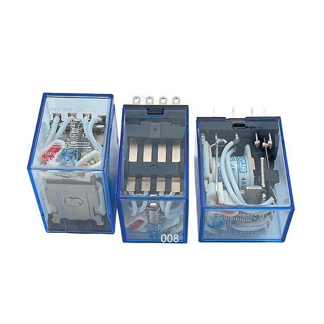 LED MY4 General Purpose Relay 4pdt,14pins relay 12V 24V 110V 220V MY4NJ relay switch