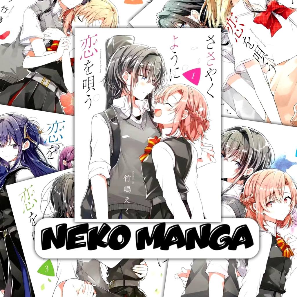 Komik Manga Whispering You a Love Song, Sasayaku You Ni Koi Wo Utau Vol. 1-10 by Takeshima Eku Bahas