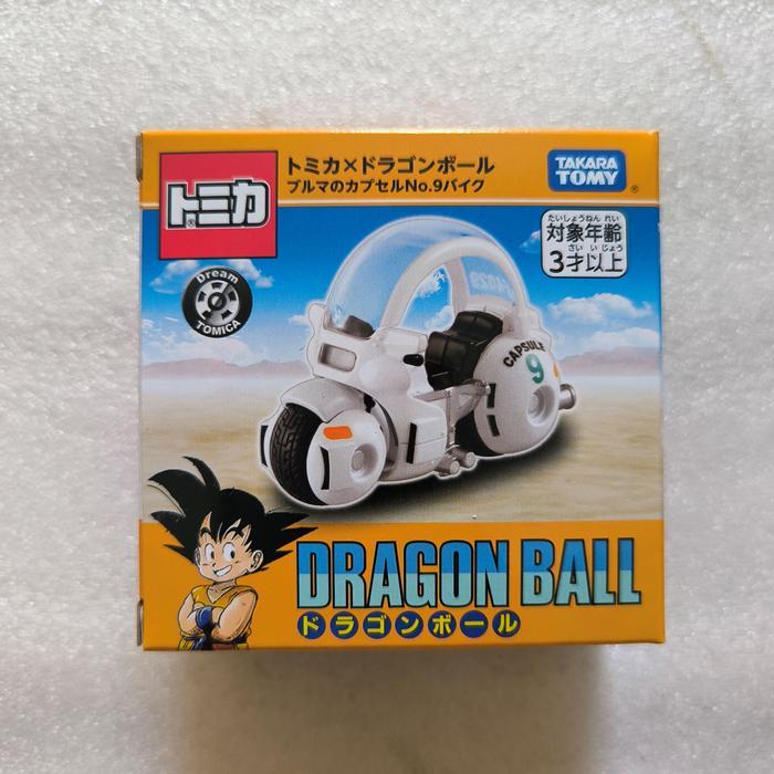 TOMICA DREAM DRAGON BALL - BULMA CAPSULE NO. 9 MOTORCYCLE BEST