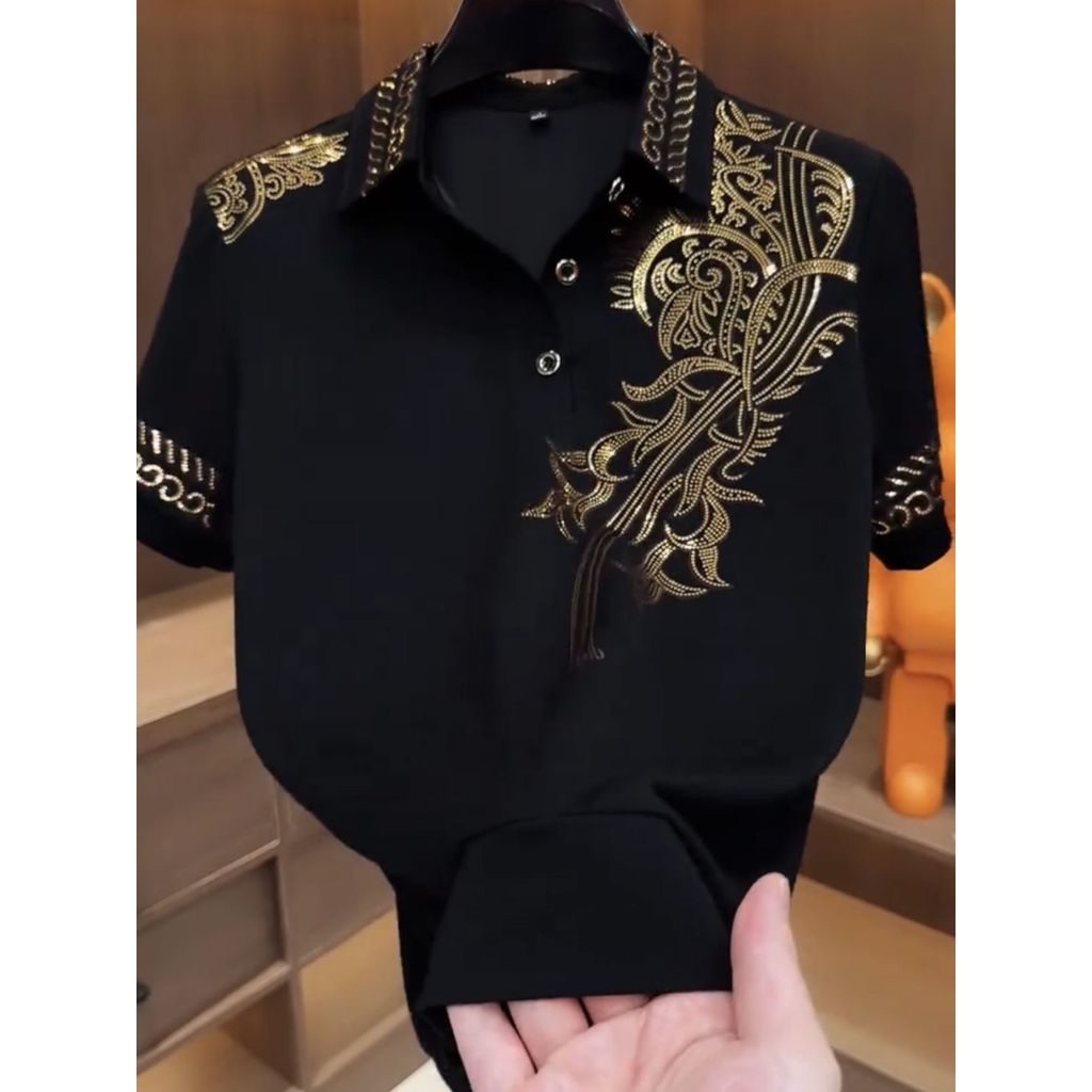 Kemeja Polo Lengan Pendek Pria