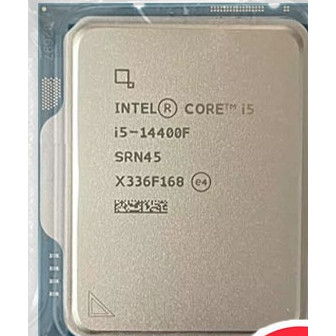 i5 14400F Intel New Core I5-14400F CPU processor LGA 1700 , but without cooler