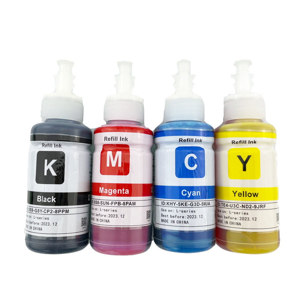 70ML Printer Ink Refill Kit Replacement For Epson EcoTank L1300 L850 L3050 L3060 L3070 L364 L382 Pri