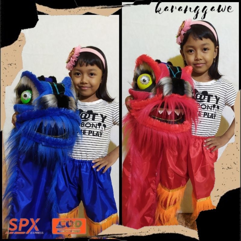 NEW Barongsai anak nyala-mainan barongsai anak nyala-mainan murah barongsai anak terlaris NV