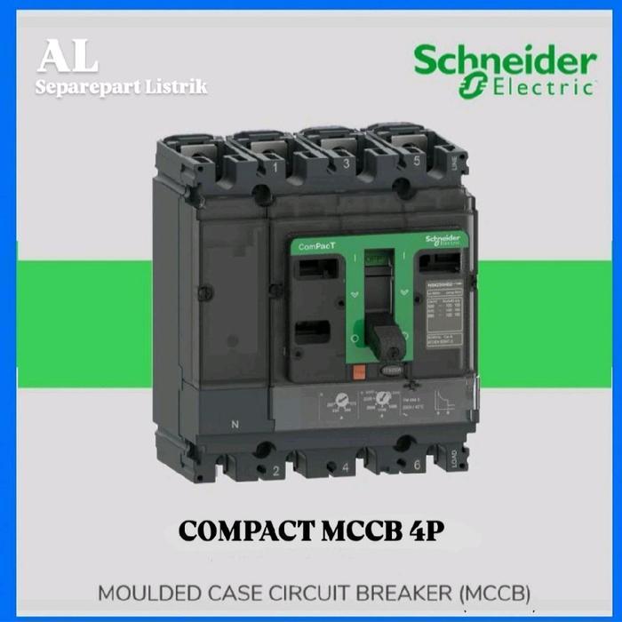 SCHNEIDER MCCB NSX100N 4P 50A 50kA TM50D ORIGINAL NEW C10N6TM050