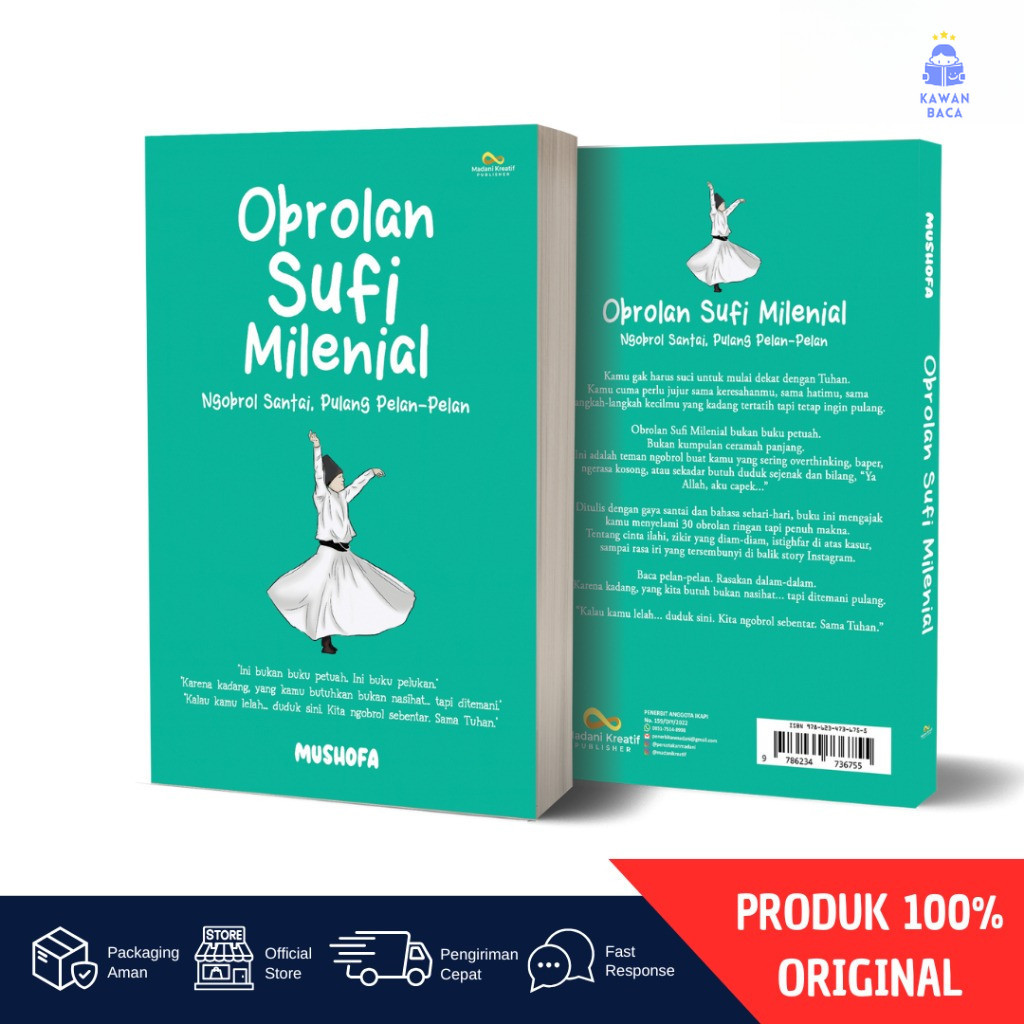BUKU OBROLAN SUFI MILENIAL - MUSHOFA - Kawan Baca