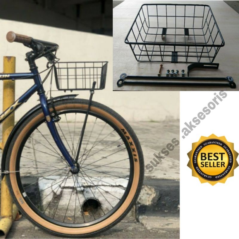 SIMZET_SHOP Keranjang Kranjang Touring Sepeda federal sepeda minion vintage