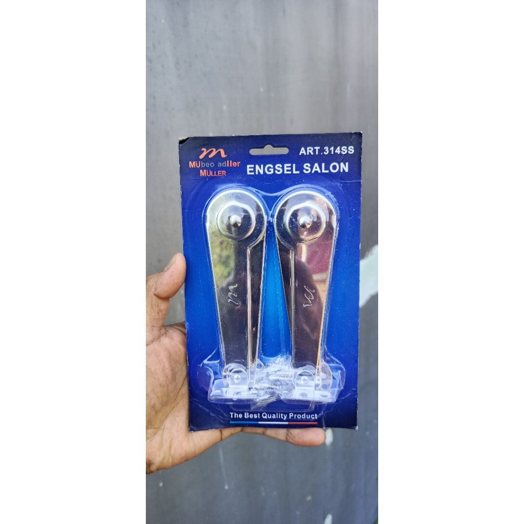 Muller hak angin engsel salon 9 inch Stainless steel tebal sikutan jendela lipat 1 set 2 pcs
