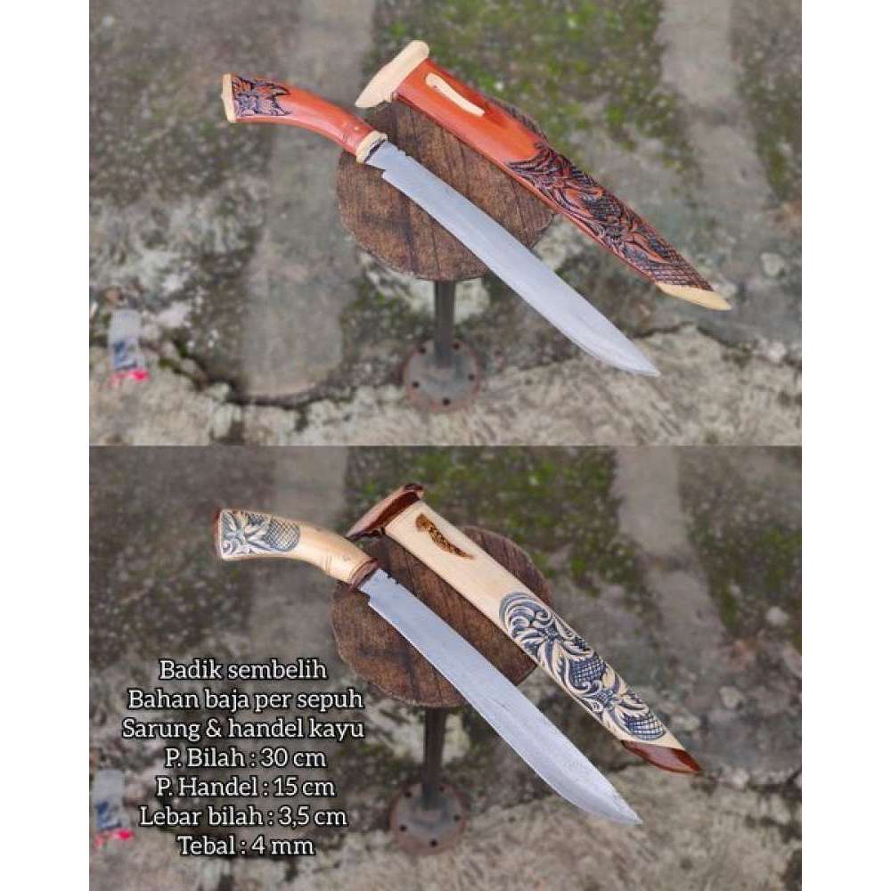 pisau jagal pisau potong golok baja golok sembelih hewan qurban golok cibatu 027 Y4S