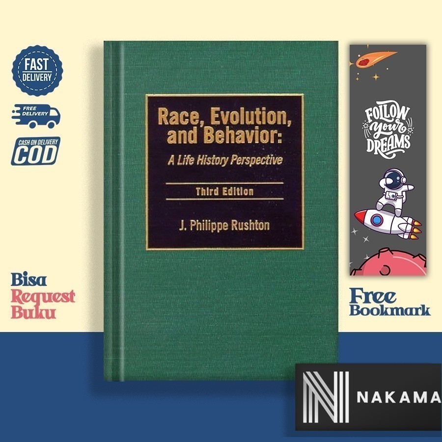 Race, Evolution and Behavior By J. Philippe Rushton (ENG)
